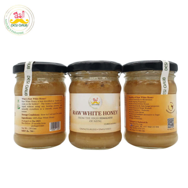 Raw White Honey 130gms