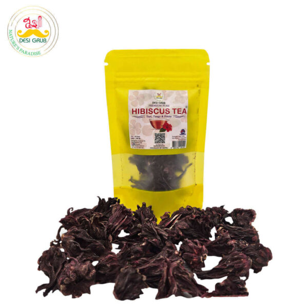 DESI GRUBPremium Hibiscus Flower Herbal Tea