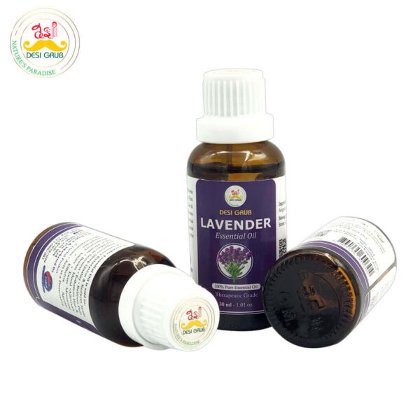 Desi Grub Lavender Essential Oil 30ml | Pure & Natural Relaxation Oil