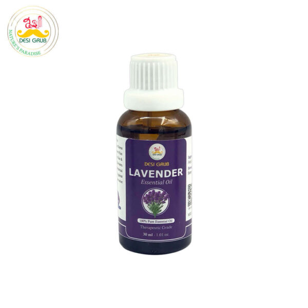 Desi Grub Lavender Essential Oil 30ml | Pure & Natural Relaxation Oil