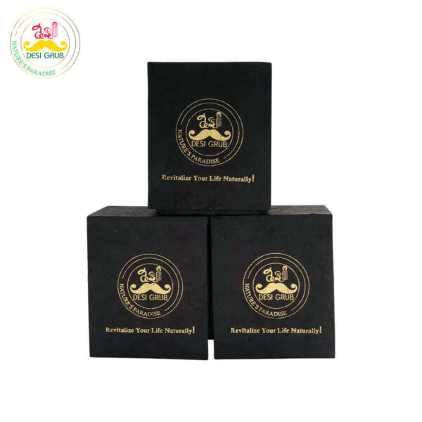 Desi Grub Black Gold Shilajit 30 Gms Gift Pack Nepali Paper Box